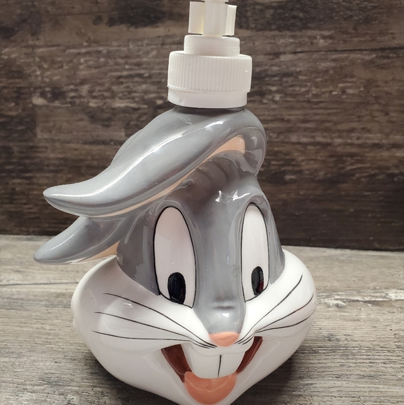 Warner Bros. Other - Vintage 1993 Looney Tunes Bugs Bunny Warner Bros Soap Dispenser Rare